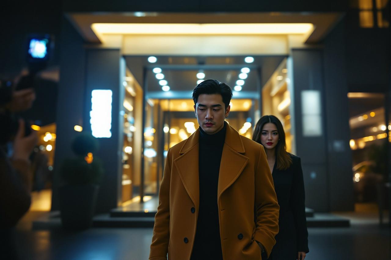 某顶流男星深夜密会神秘女子，疑似新恋情浮出水面，粉丝集体炸锅